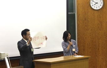 須田善明女川町長より「女川のまちづくり」について